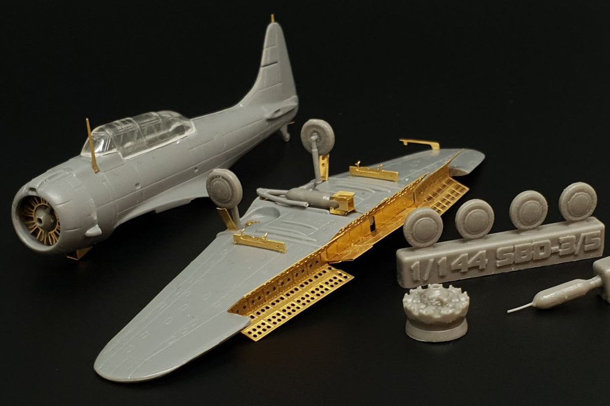 Douglas SBD-3 Dauntless exterior (designed to be used with Brengun kits)