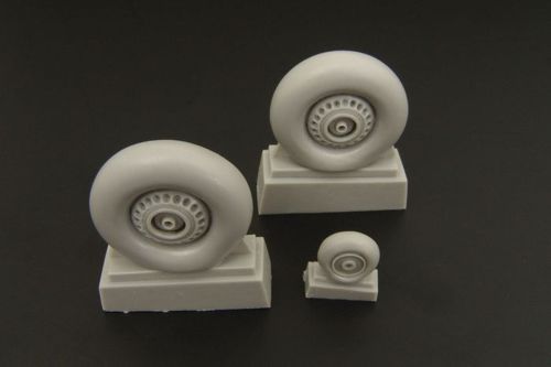 Vickers Wellington Mk.IC/Mk.III wheel set (designed to be used with Trumpeter kits)