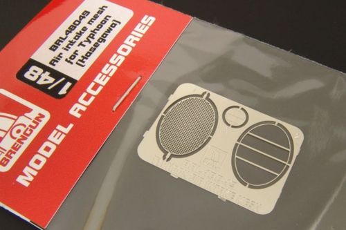 Air intake mesh for Hawker Typhoon Mk.IB PE set (designed to be used with Eduard kits and Hasegawa kits)