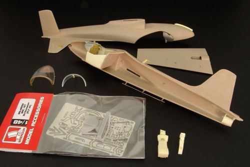 BAC 167 Strikemaster -- PE and resin parts (designed to be used with Fly kits)