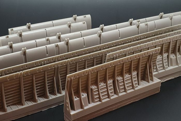 Lockheed C-130 Hercules Flaps (designed to be used with Italeri kits)[C-130H AC-130A DC-130 C-130J AC-130U]