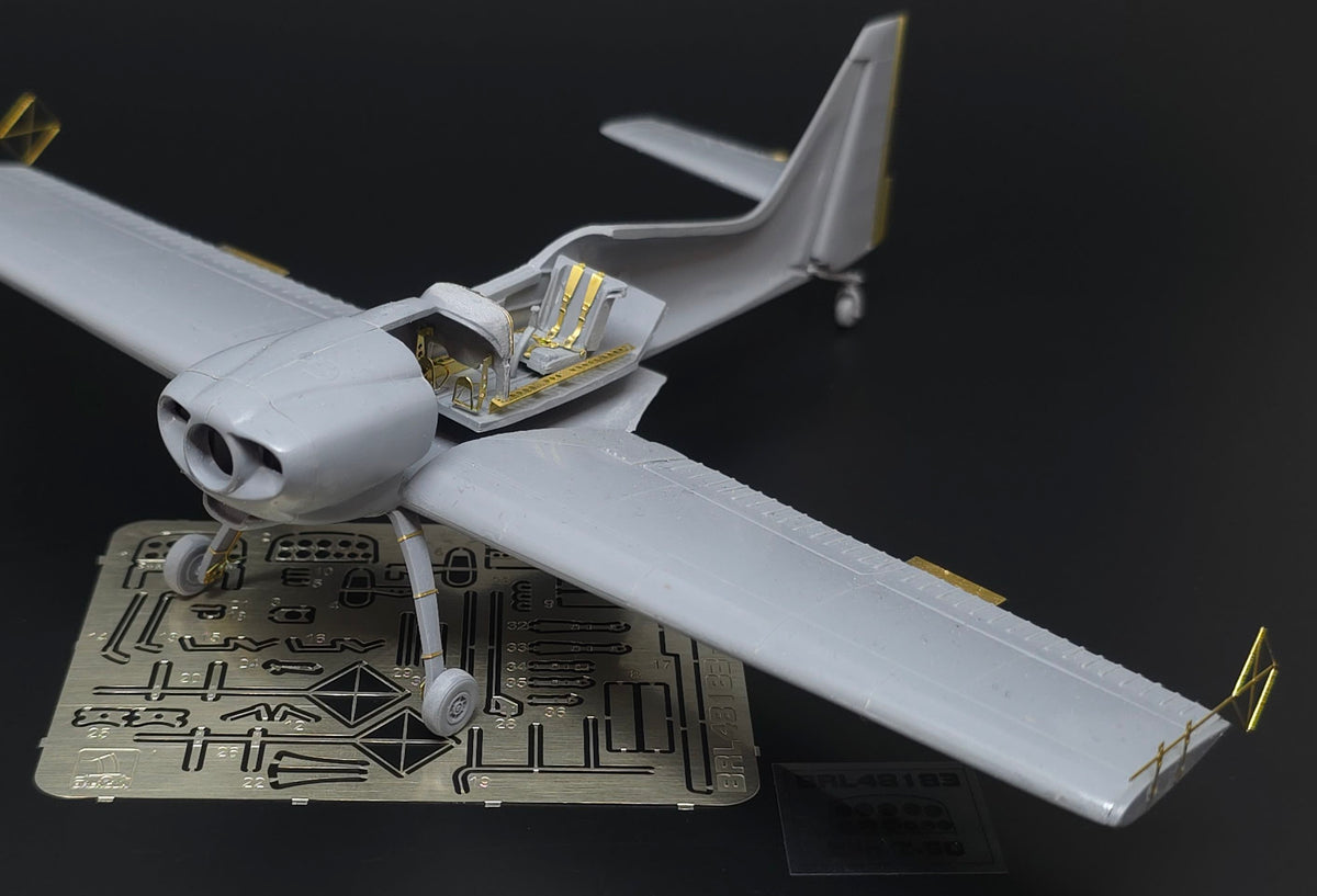 Zlin Z-50 photo-etched parts (designed to be used with Kovozavody Prostejov kits)