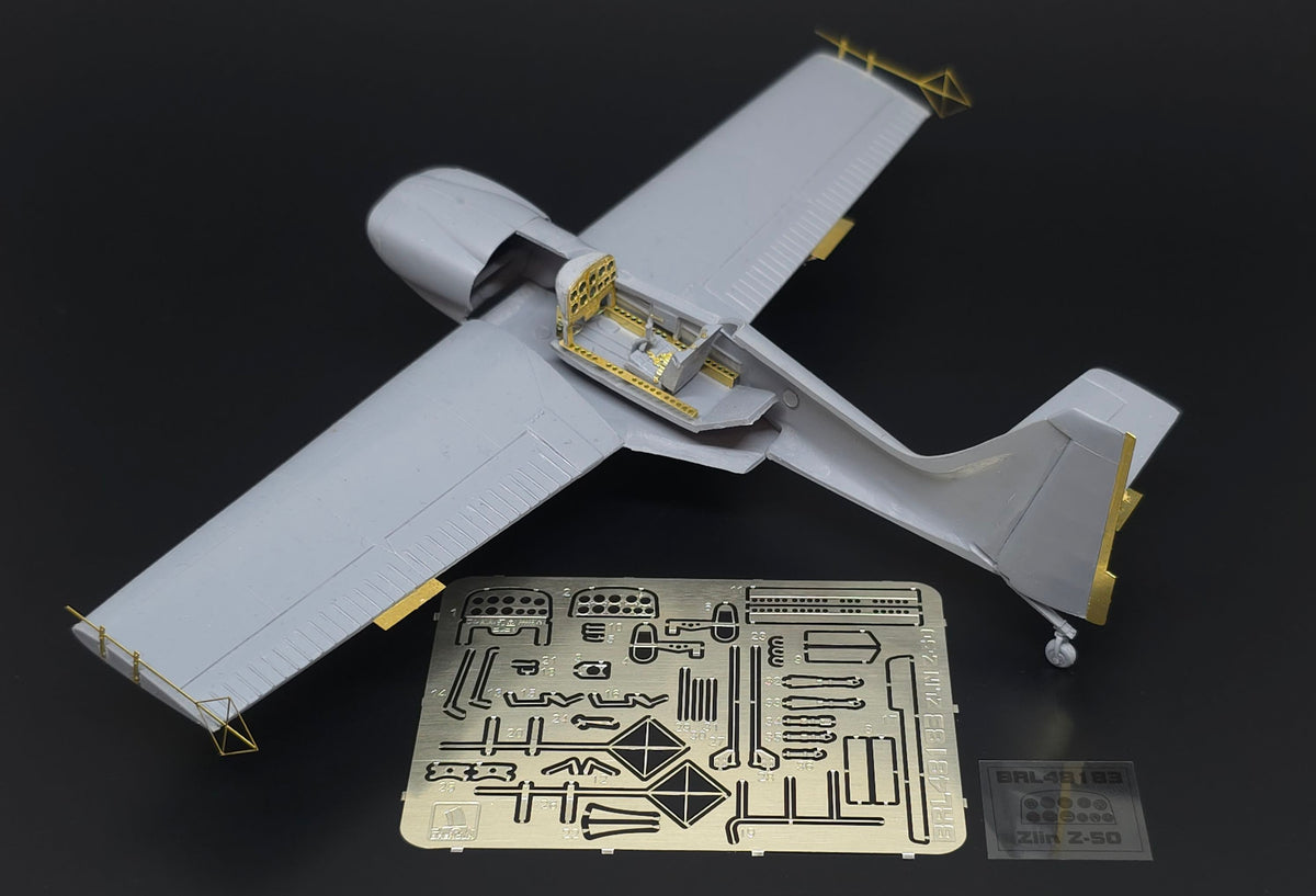 Zlin Z-50 photo-etched parts (designed to be used with Kovozavody Prostejov kits)
