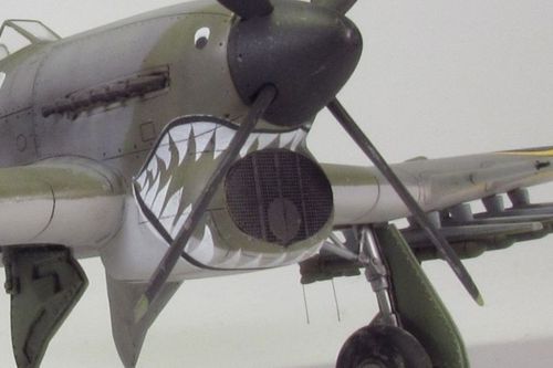 Hawker Typhoon Mk.IB Air intake mesh (designed to be used with Academy kits)
