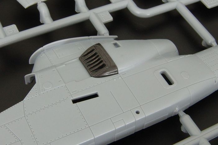 Bell AH-1G Cobra air intake correction set (designed to be used with Special Hobby kits)