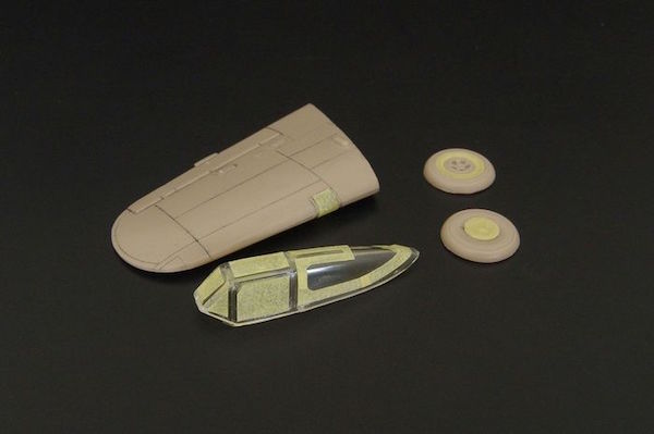 Hawker Typhoon Mk.IB car door canopy frame paint masks (designed to be used with Brengun kits)