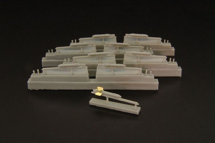Soviet rockets RS-82. Resin set of soviet RS82 airborne rockets