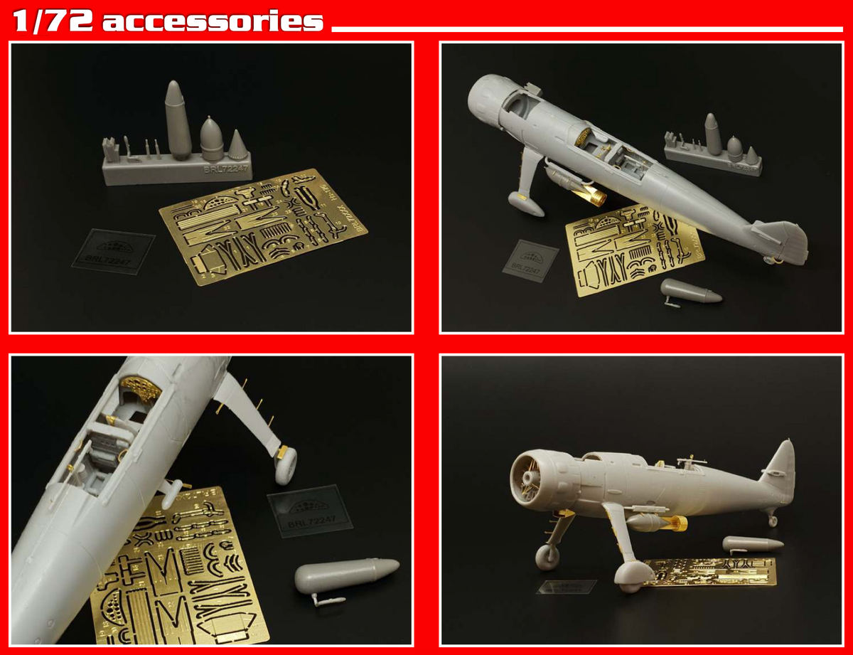 Henschel Hs-126 (designed to be used with Brengun kits) [Hs-126A-1 Hs-126B-1]