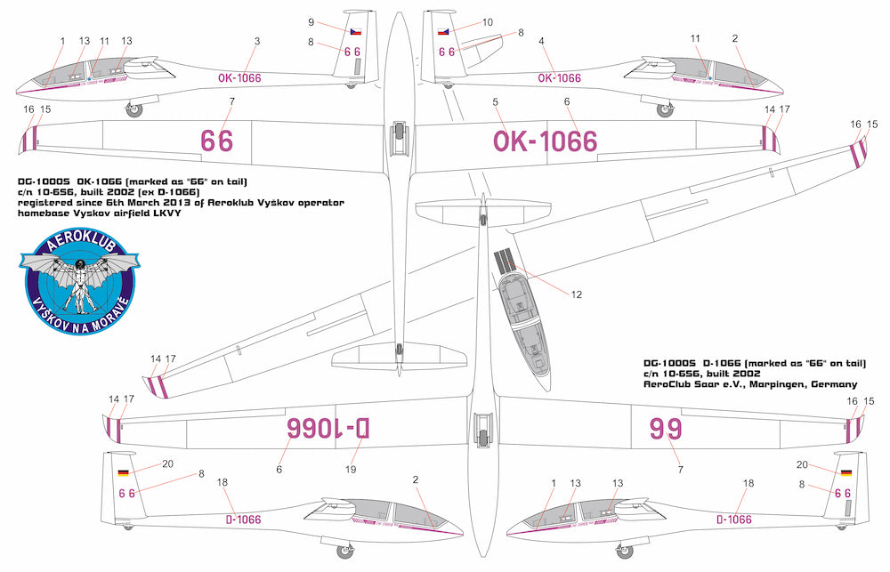 DG-1000S Glider 'AKVY'