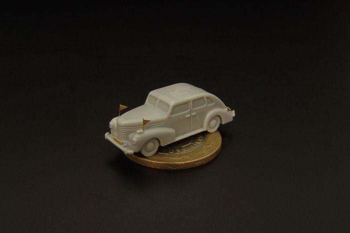 German staff car- hardtop (2 in set) 2 x resin kit of german staff car