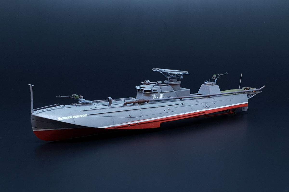 Tupolev G-5 AKA Resin construction kit of soviet WW2 torpedo boat