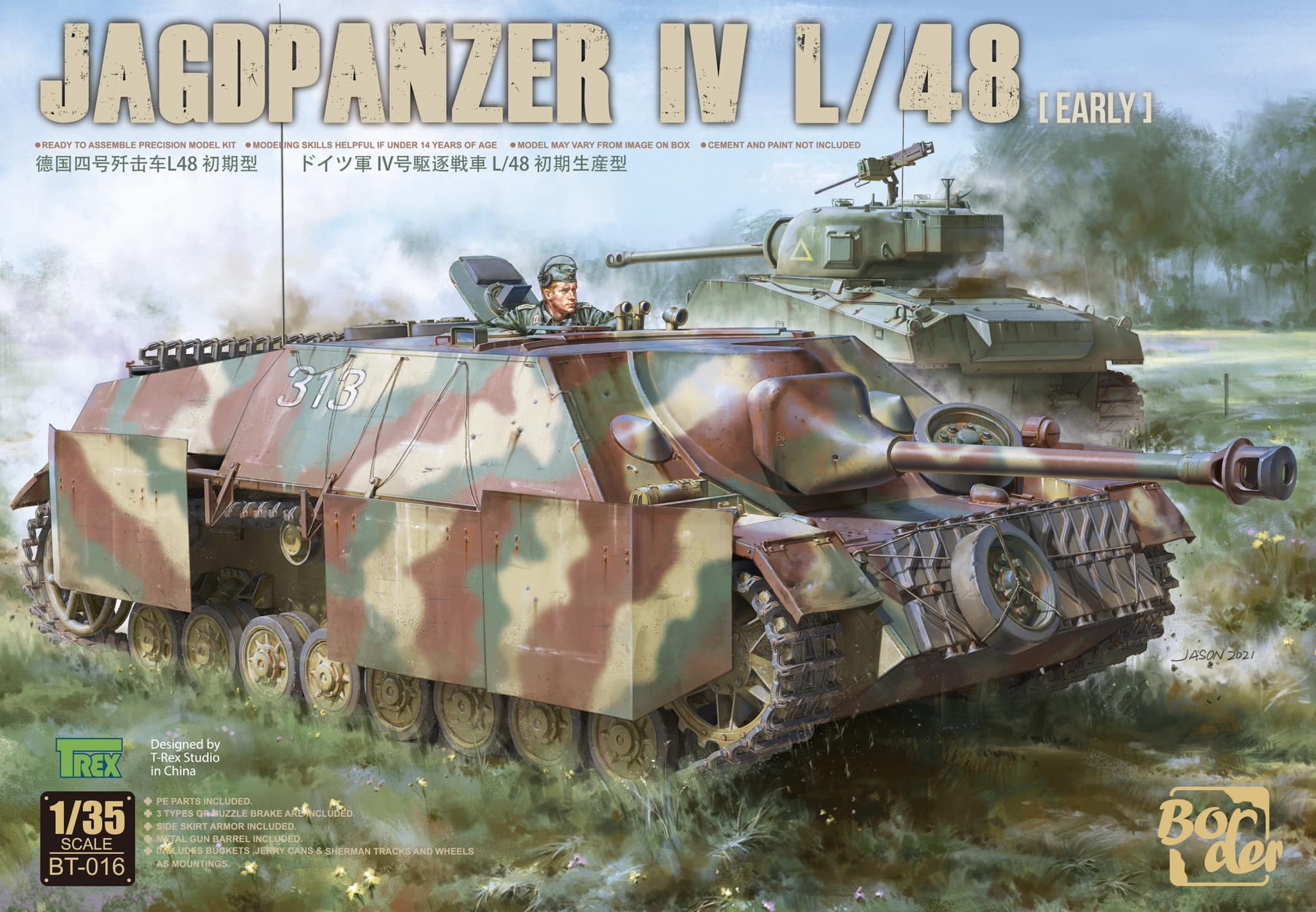 Border Models Jagdpanzer IV L/48 early - BT-016