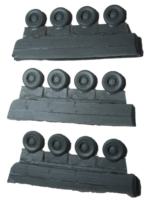 Tupolev Tu-154M wheels (designed to be used with Zvezda kits)