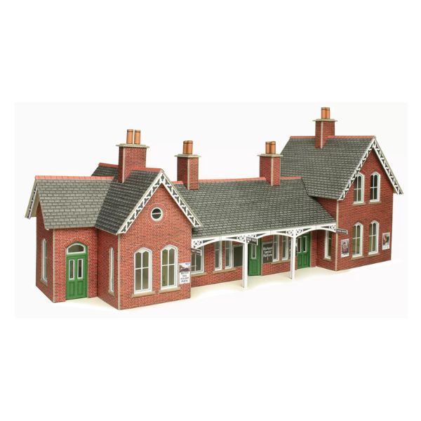 Model railway building and scenery