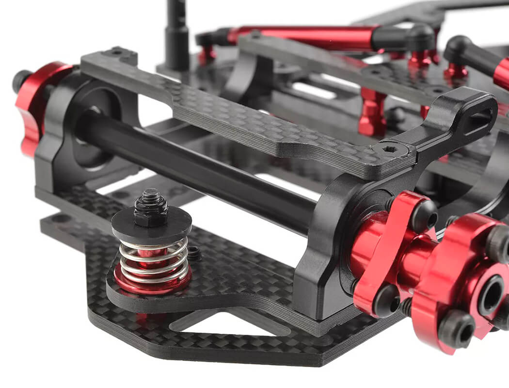 Corally Corally Ssx-125 7075 Carbon Chassis Kit C-00105-C