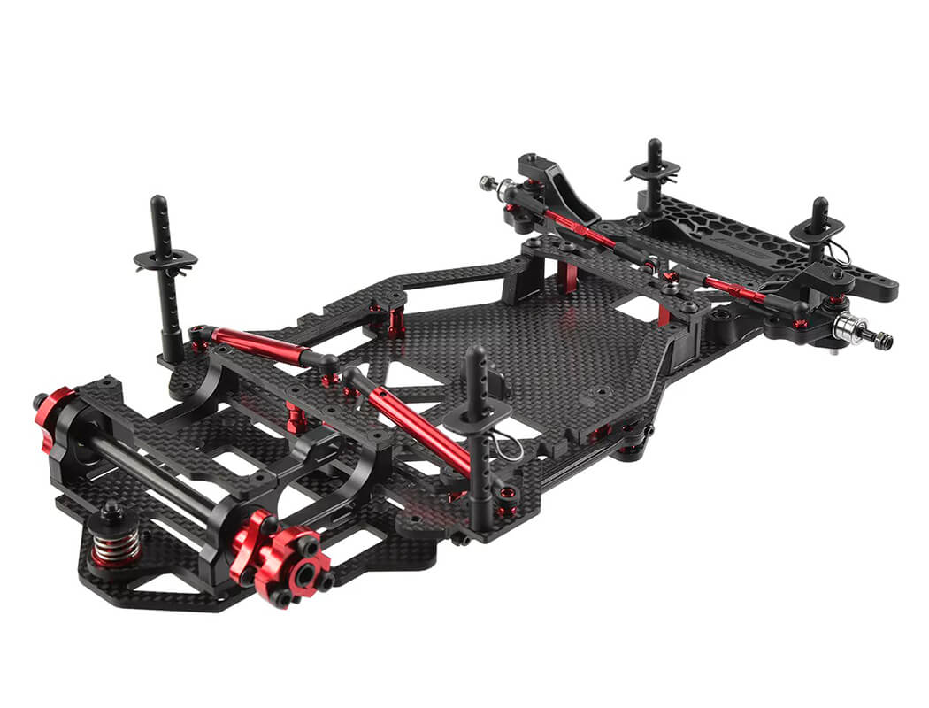 Corally Corally Ssx-125 7075 Carbon Chassis Kit C-00105-C