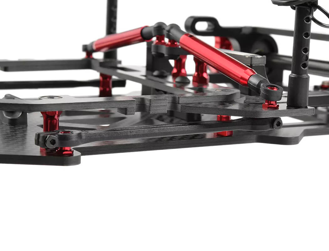 Corally Corally Ssx-125 7075 Carbon Chassis Kit C-00105-C