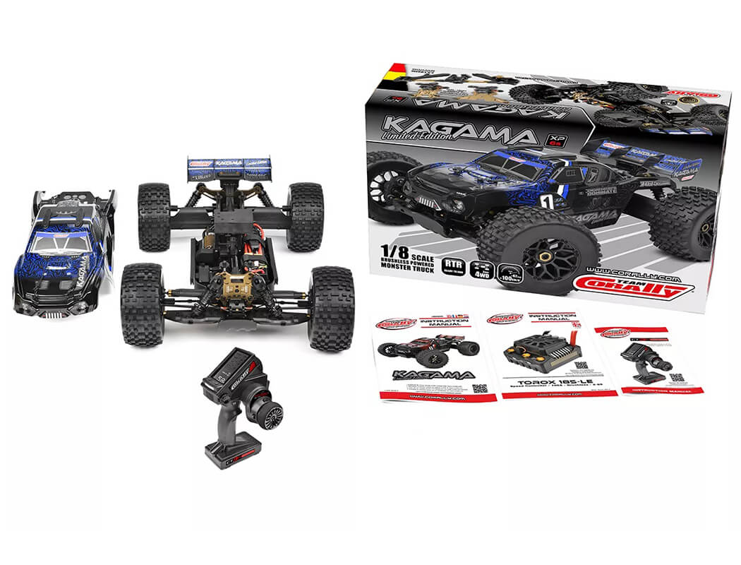 CORALLY KAGAMA XP 6S LIMITED EDITION TRUCK RTR - BLUE C-00275-B