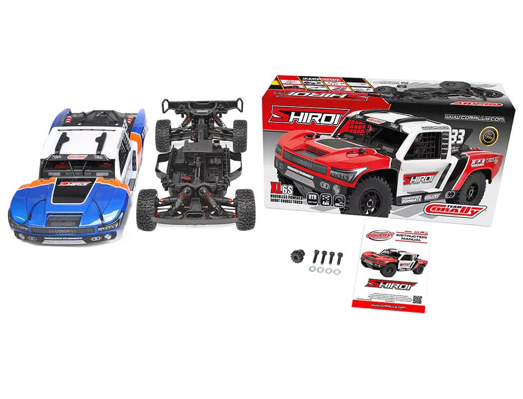 Corally Corally Shiroi Xp6 Brushless Short Course Truck Rtr - Blue C-00278-B
