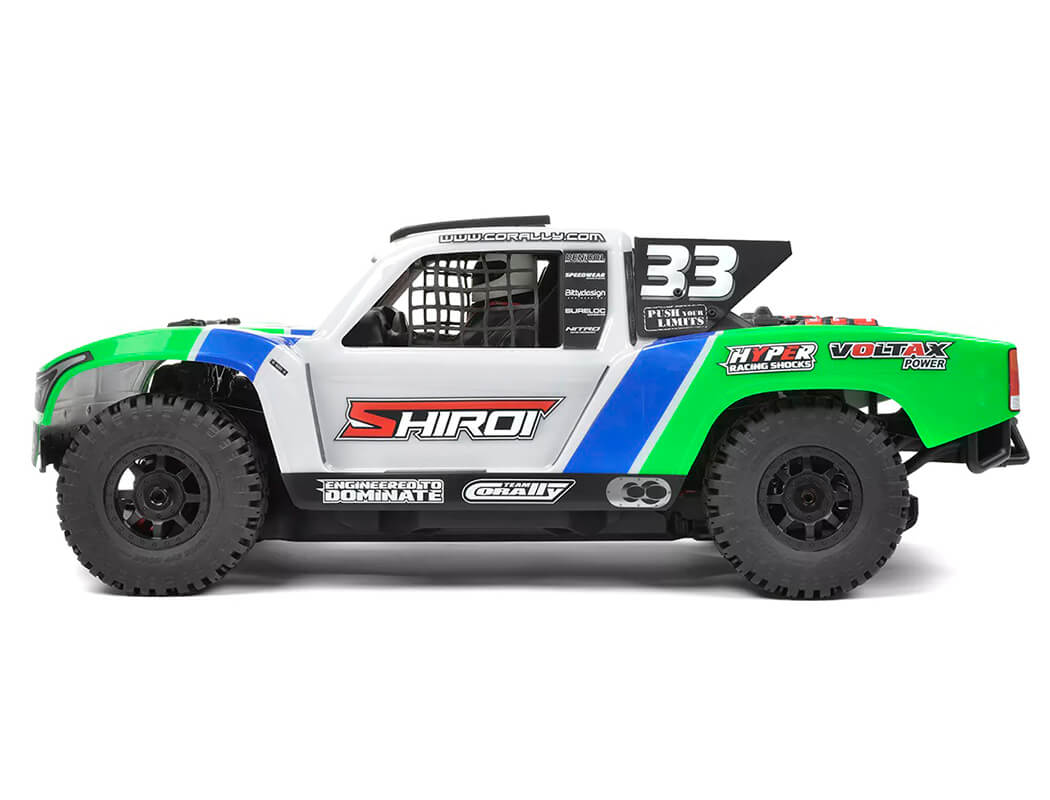 Corally Corally Shiroi Xp6 Brushless Short Course Truck Rtr - Green C-00278-G
