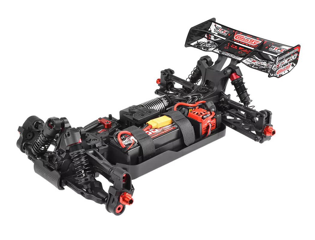 CORALLY SYNCRO-2 1/8 BRUSHLESS 3-4S 2WD BASHER BUGGY RTR - RED C-00289-R