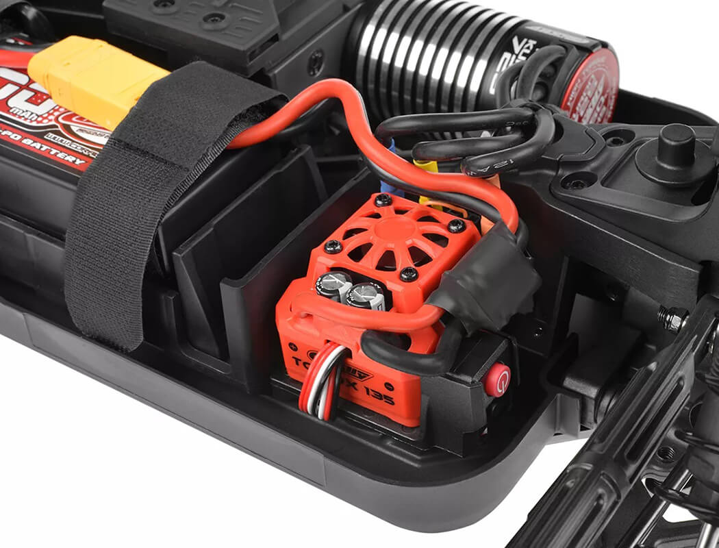 CORALLY SYNCRO-2 1/8 BRUSHLESS 3-4S 2WD BASHER BUGGY RTR - RED C-00289-R