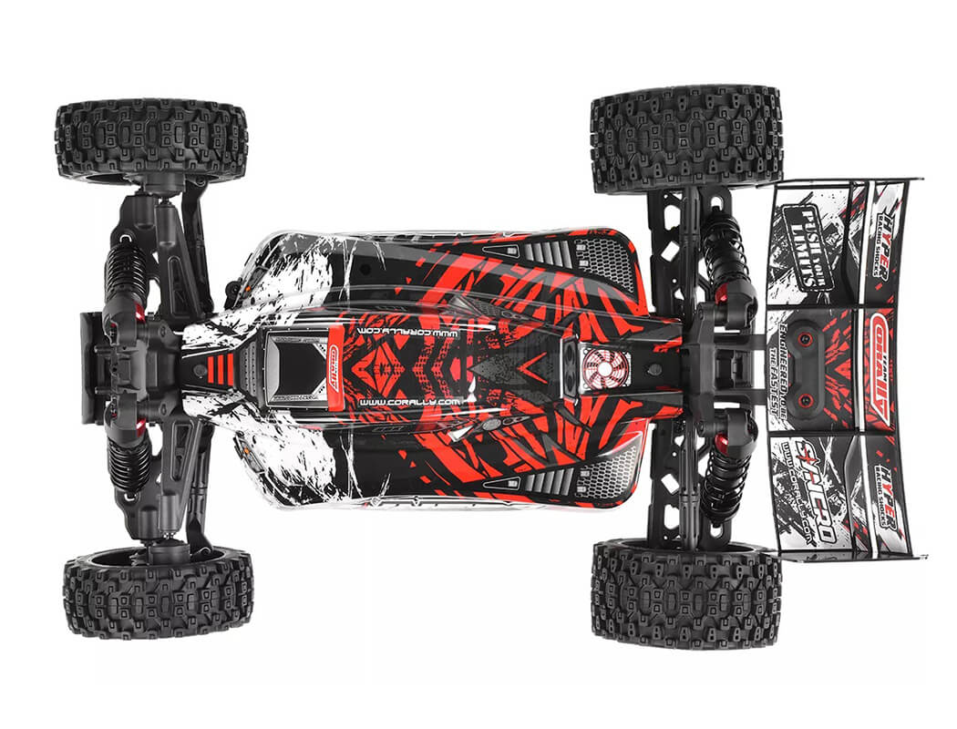 CORALLY SYNCRO-2 1/8 BRUSHLESS 3-4S 2WD BASHER BUGGY RTR - RED C-00289-R