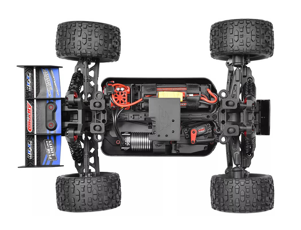 CORALLY PUNISHER 4 BRUSHLESS 4S BASHER TRUCK RTR - BLUE C-00292-B