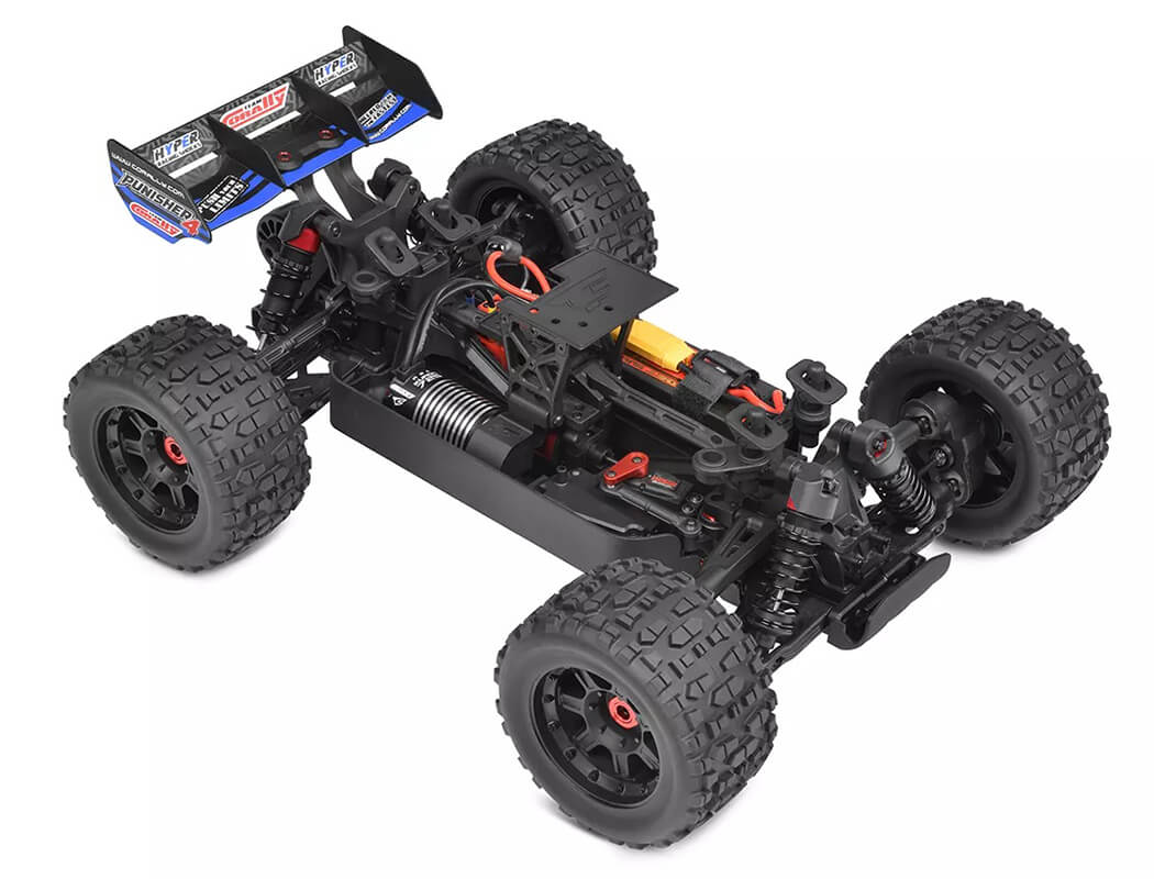 CORALLY PUNISHER 4 BRUSHLESS 4S BASHER TRUCK RTR - BLUE C-00292-B