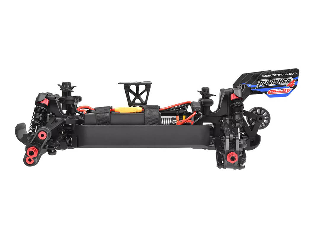 CORALLY PUNISHER 4 BRUSHLESS 4S BASHER TRUCK RTR - BLUE C-00292-B