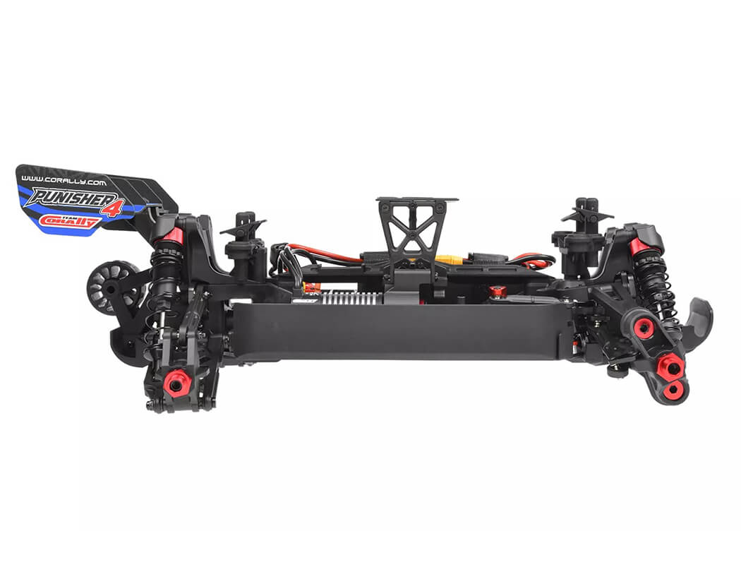 CORALLY PUNISHER 4 BRUSHLESS 4S BASHER TRUCK RTR - BLUE C-00292-B