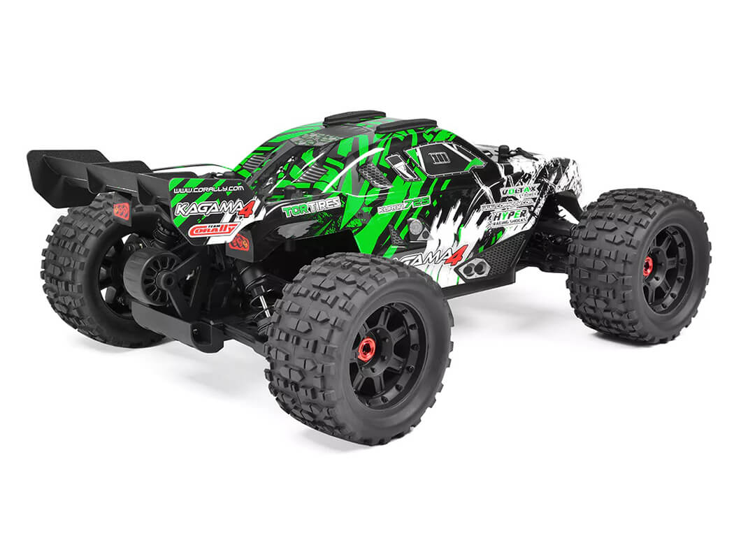 CORALLY KAGAMA-4 BRUSHLESS 4S BASHER TRUCK RTR - GREEN C-00293-G
