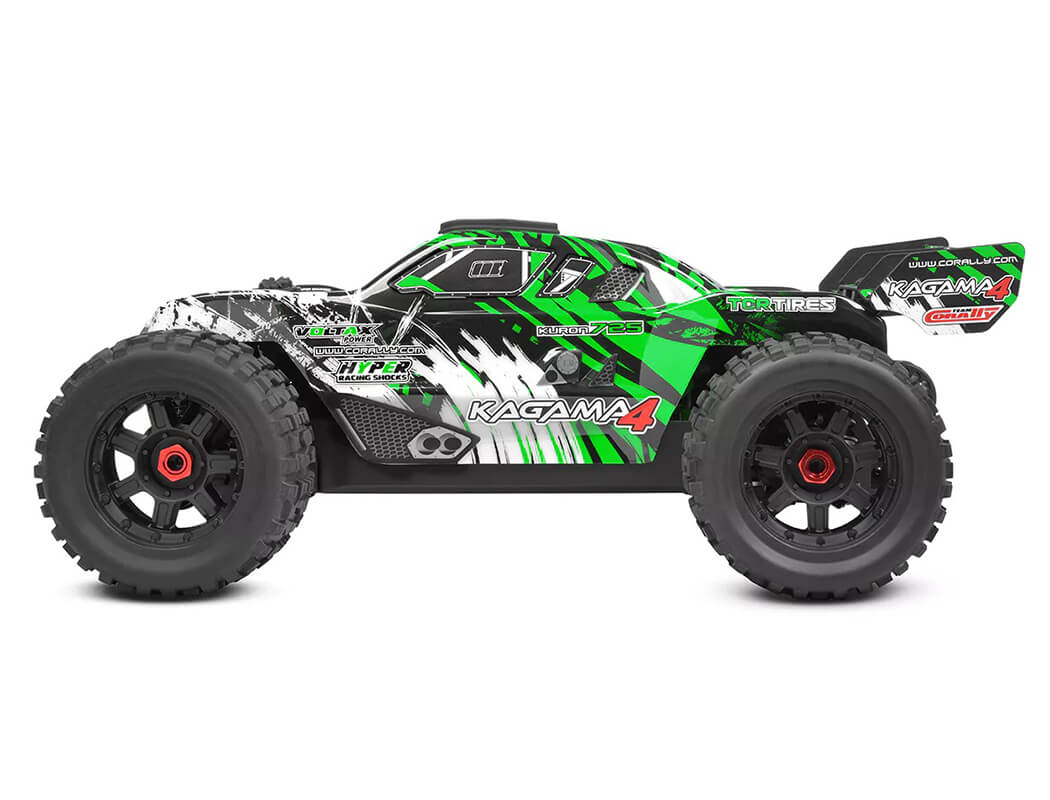 CORALLY KAGAMA-4 BRUSHLESS 4S BASHER TRUCK RTR - GREEN C-00293-G