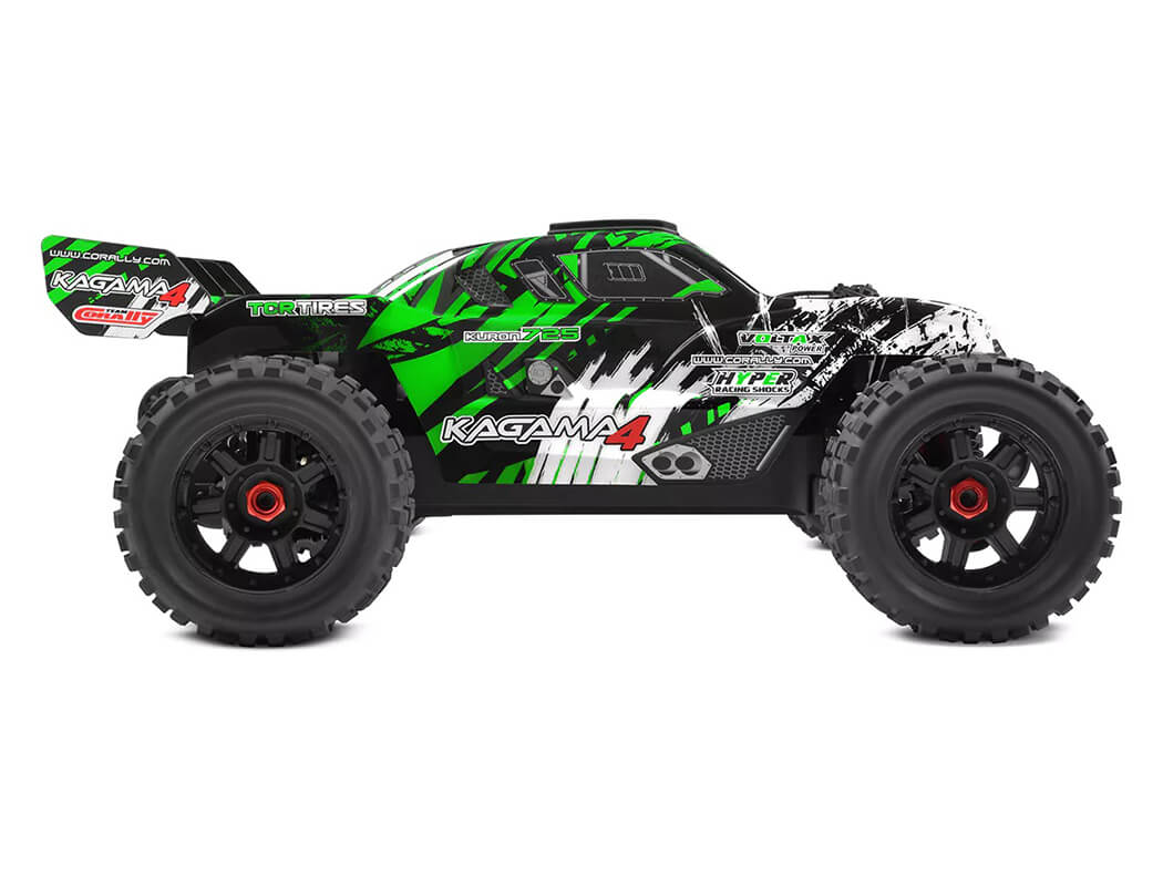 CORALLY KAGAMA-4 BRUSHLESS 4S BASHER TRUCK RTR - GREEN C-00293-G