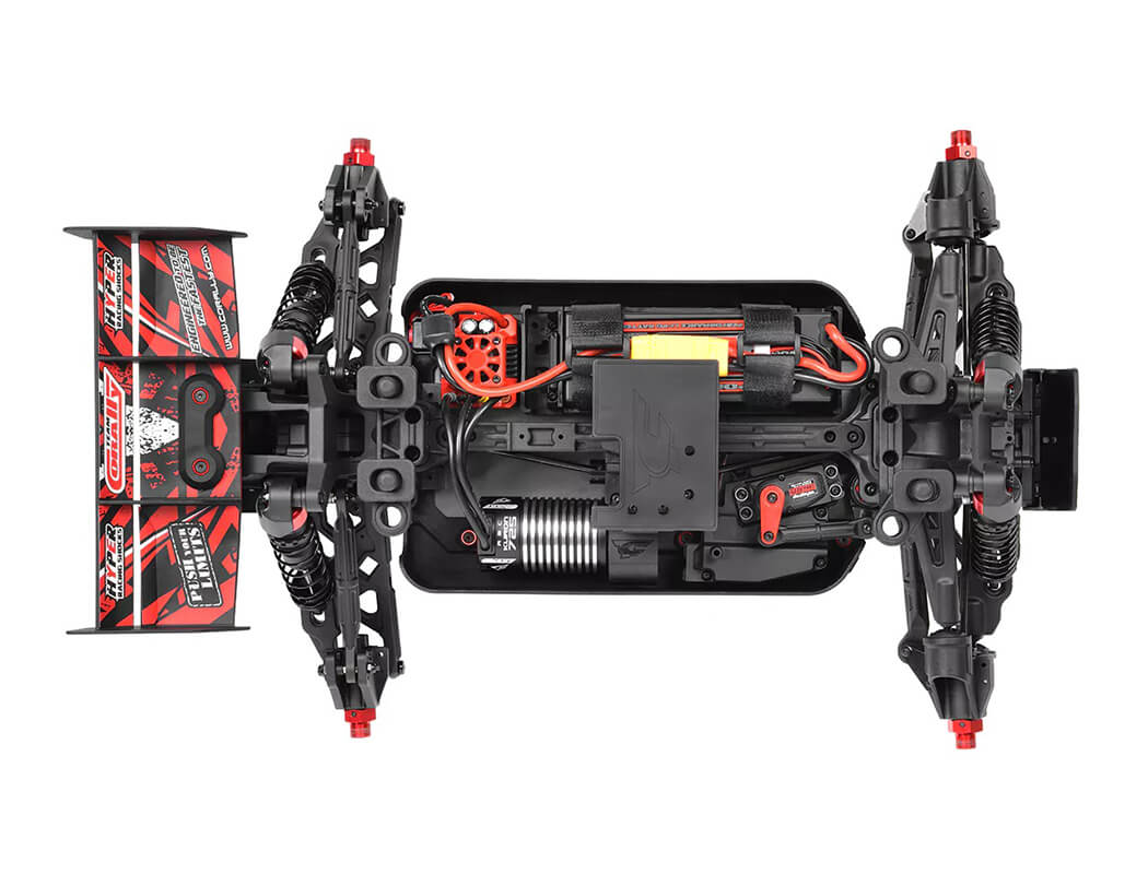CORALLY KAGAMA-4 BRUSHLESS 4S BASHER TRUCK RTR - RED C-00293-R