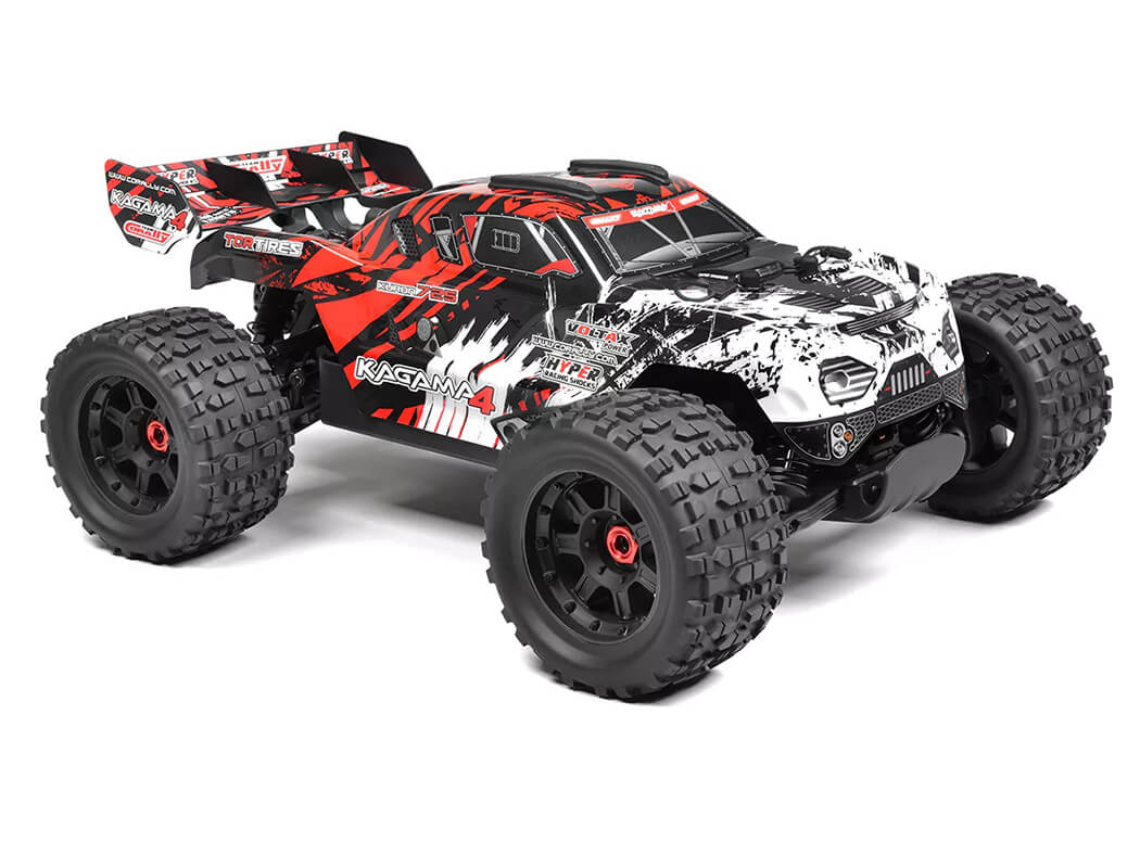 CORALLY KAGAMA-4 BRUSHLESS 4S BASHER TRUCK RTR - RED C-00293-R