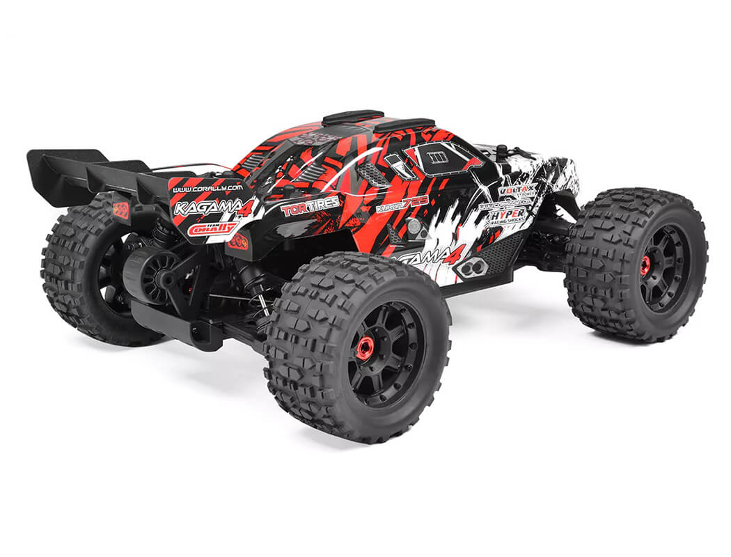 CORALLY KAGAMA-4 BRUSHLESS 4S BASHER TRUCK RTR - RED C-00293-R