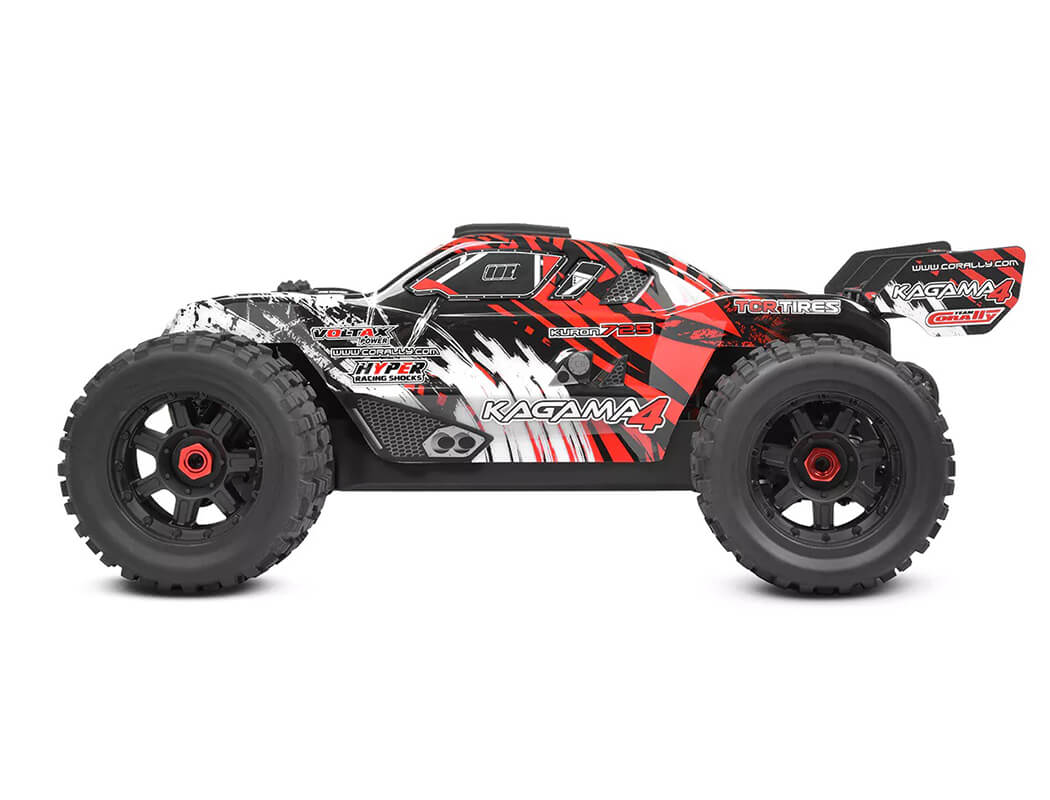 CORALLY KAGAMA-4 BRUSHLESS 4S BASHER TRUCK RTR - RED C-00293-R