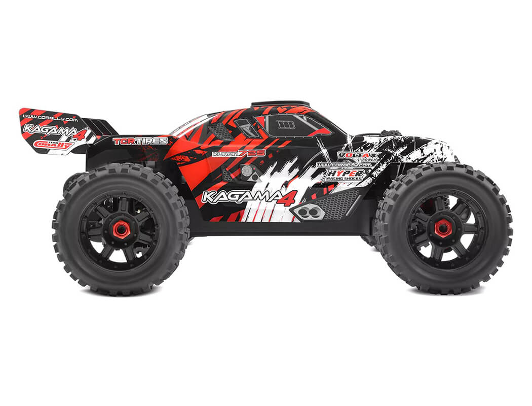 CORALLY KAGAMA-4 BRUSHLESS 4S BASHER TRUCK RTR - RED C-00293-R