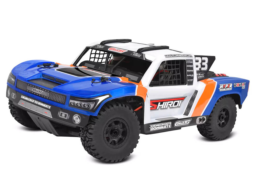 Corally Corally Shiroi Xp6 Roller Short Course Truck Rtr - Blue C-00478-B