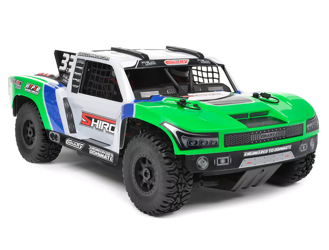 Corally Corally Shiroi Xp6 Roller Short Course Truck Rtr - Green C-00478-G