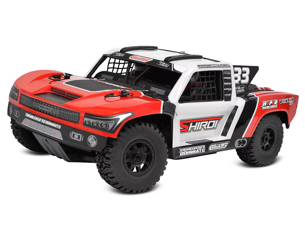 Corally Corally Shiroi Xp6 Roller Short Course Truck Rtr - Red C-00478-R