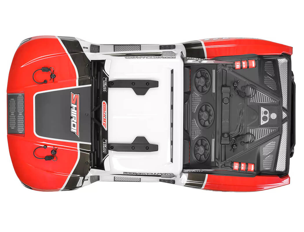 Corally Corally Shiroi Xp6 Roller Short Course Truck Rtr - Red C-00478-R