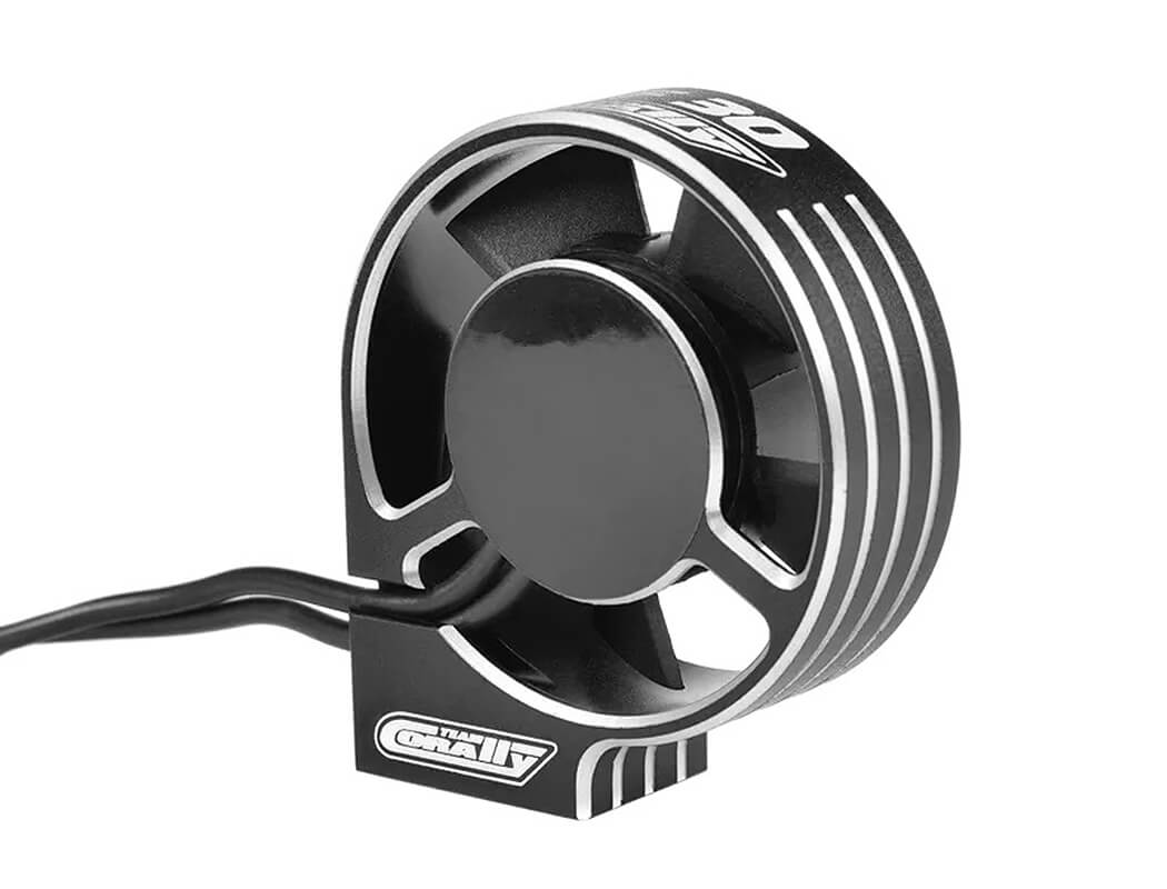 CORALLY ESC ULTRA HIGH SPEED FAN XF-30 BEC CONN. 30MM BK/SI C-53115-2