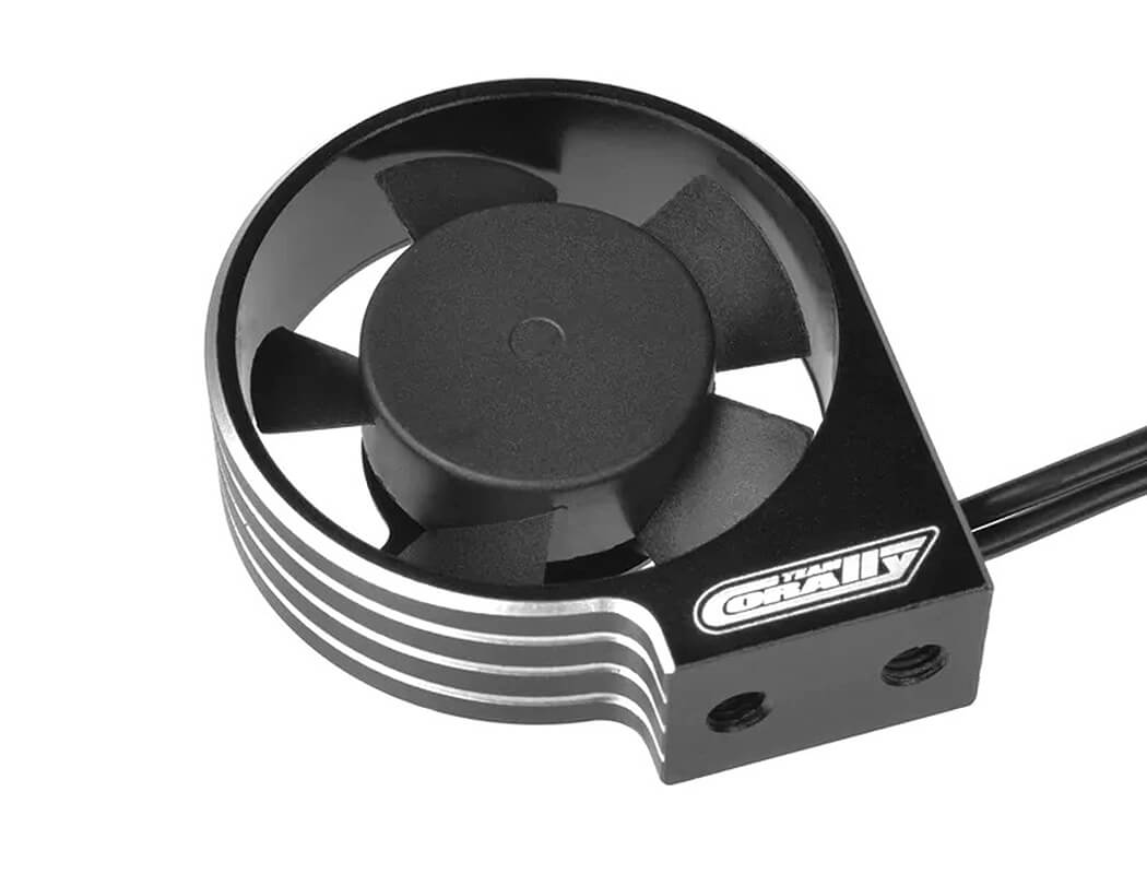 CORALLY ESC ULTRA HIGH SPEED FAN XF-30 BEC CONN. 30MM BK/SI C-53115-2