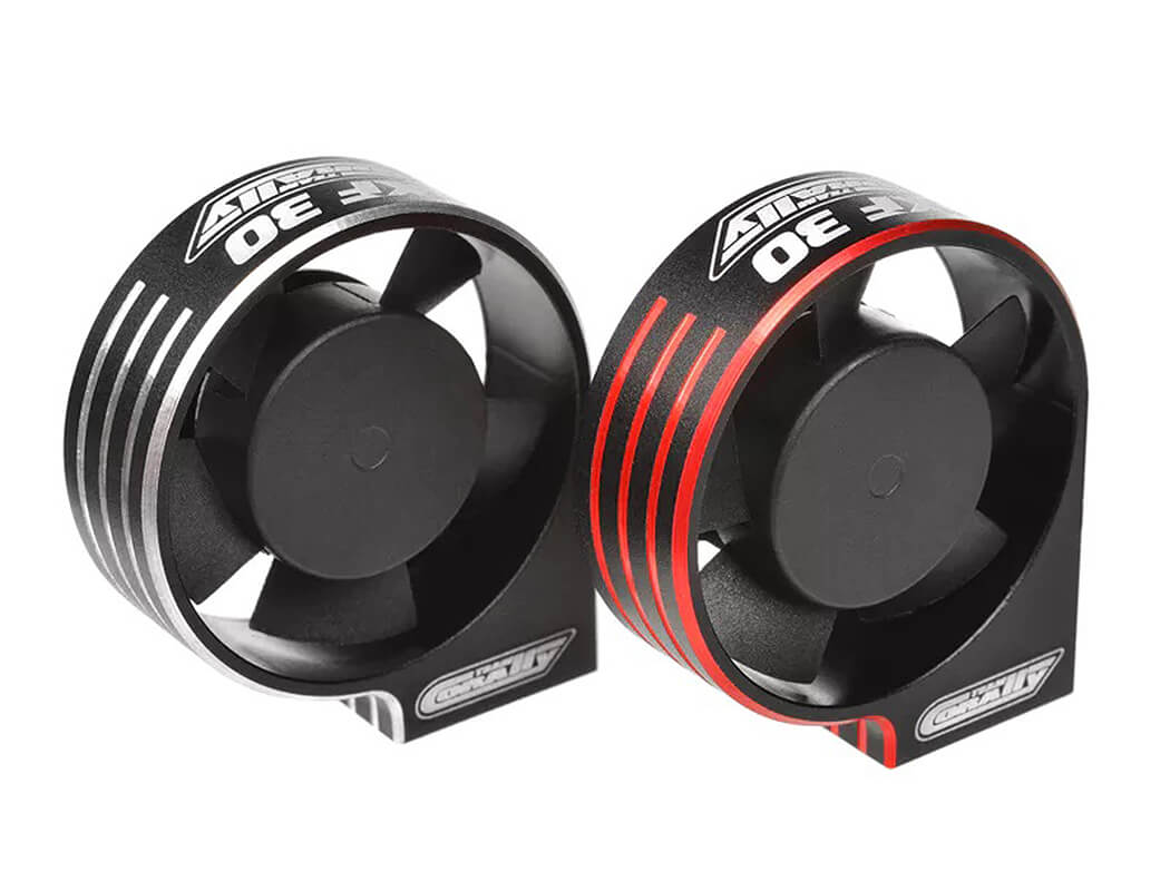 CORALLY ESC ULTRA HIGH SPEED FAN XF-30 BEC CONN. 30MM BK/SI C-53115-2