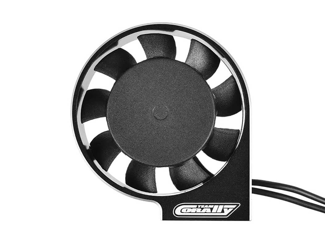 CORALLY ESC ULTRA HIGH SPEED FAN XF-40 BEC CONN. 40MM BK/SI C-53116-2