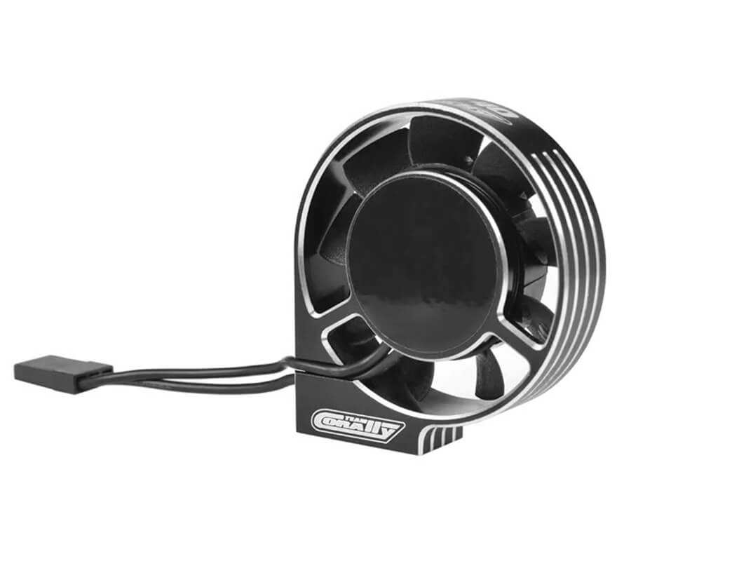 CORALLY ESC ULTRA HIGH SPEED FAN XF-40 BEC CONN. 40MM BK/SI C-53116-2