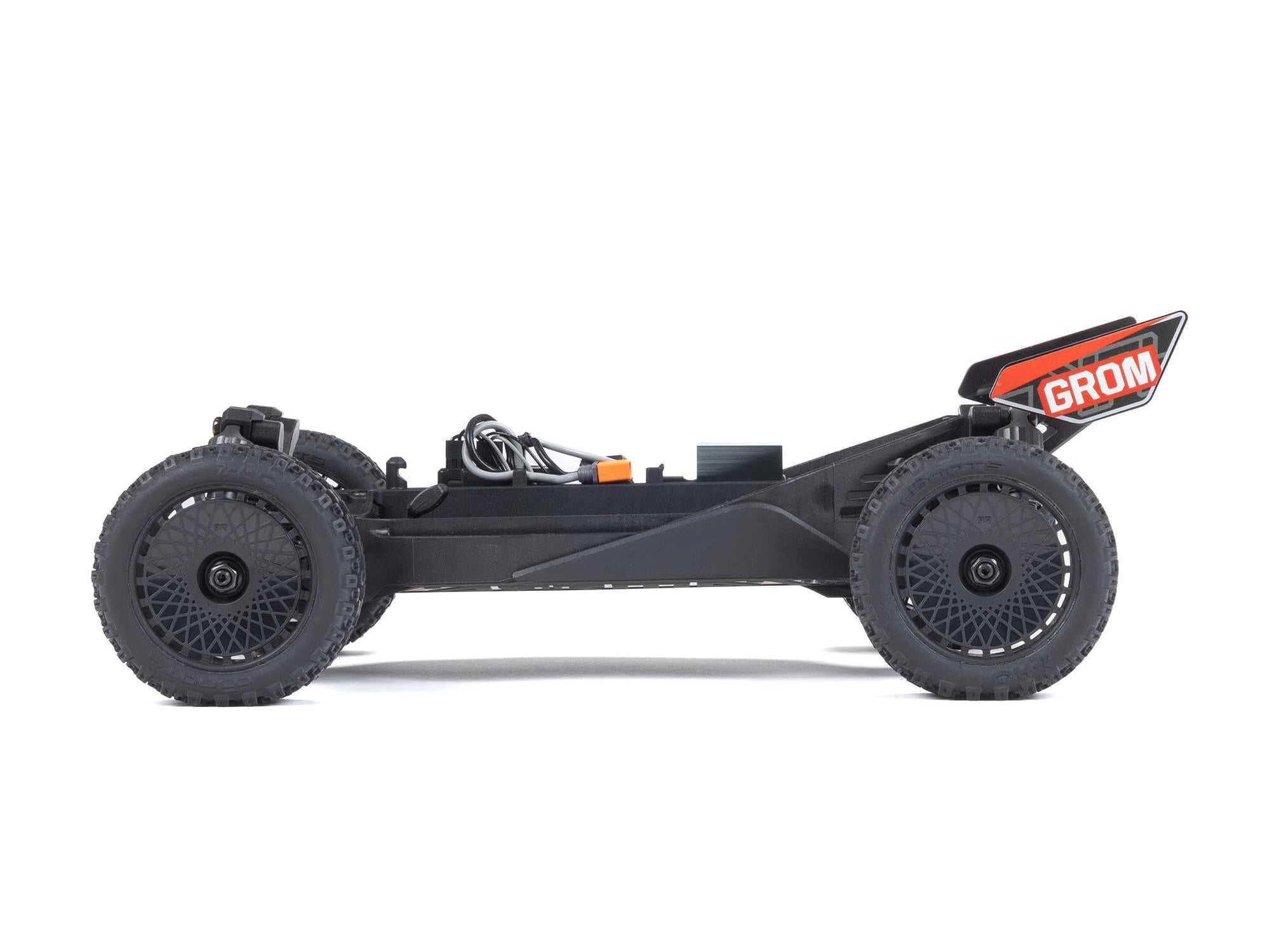 1/18 Typhon GROM 4wd Smart RTR w/Lipo Batt/USB Chg Blue/Silv