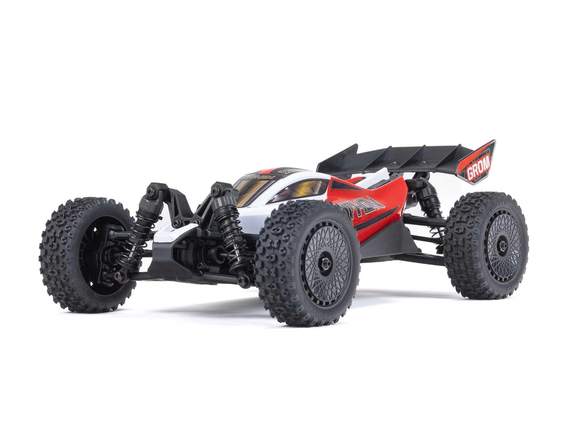 1/18 Typhon GROM 4wd Smart RTR w/Lipo Batt/USB Chg Red/White